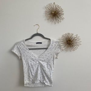 Brandy Melville Cropped Tee (: